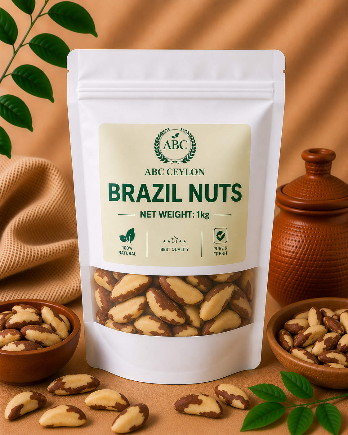 Premium Brazil Nuts | ABC Ceylon