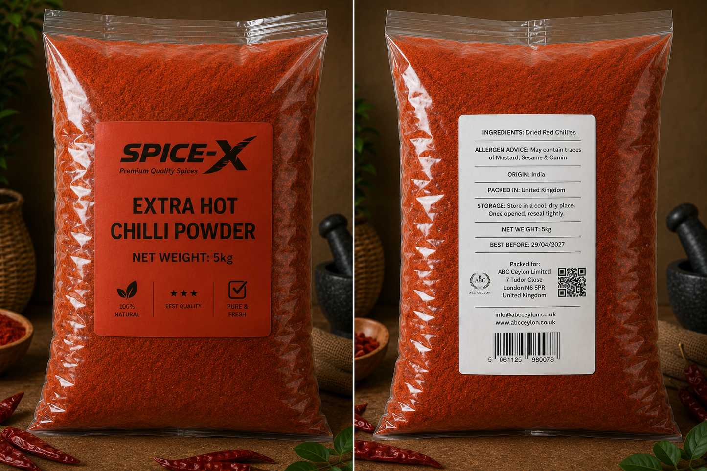 Extra Hot Chilli Powder | SPICE-X