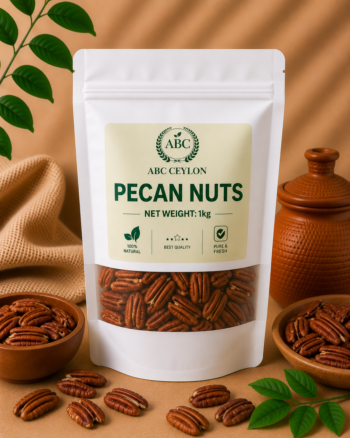 Premium Pecan Nuts | ABC Ceylon
