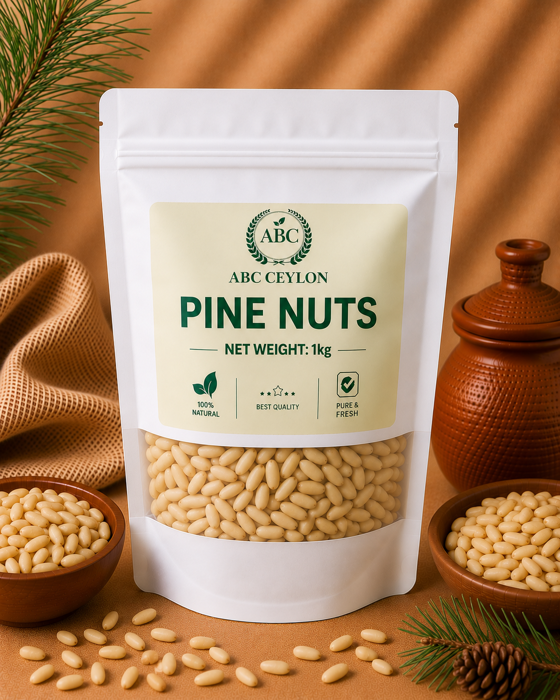 Premium Pine Nuts | ABC Ceylon