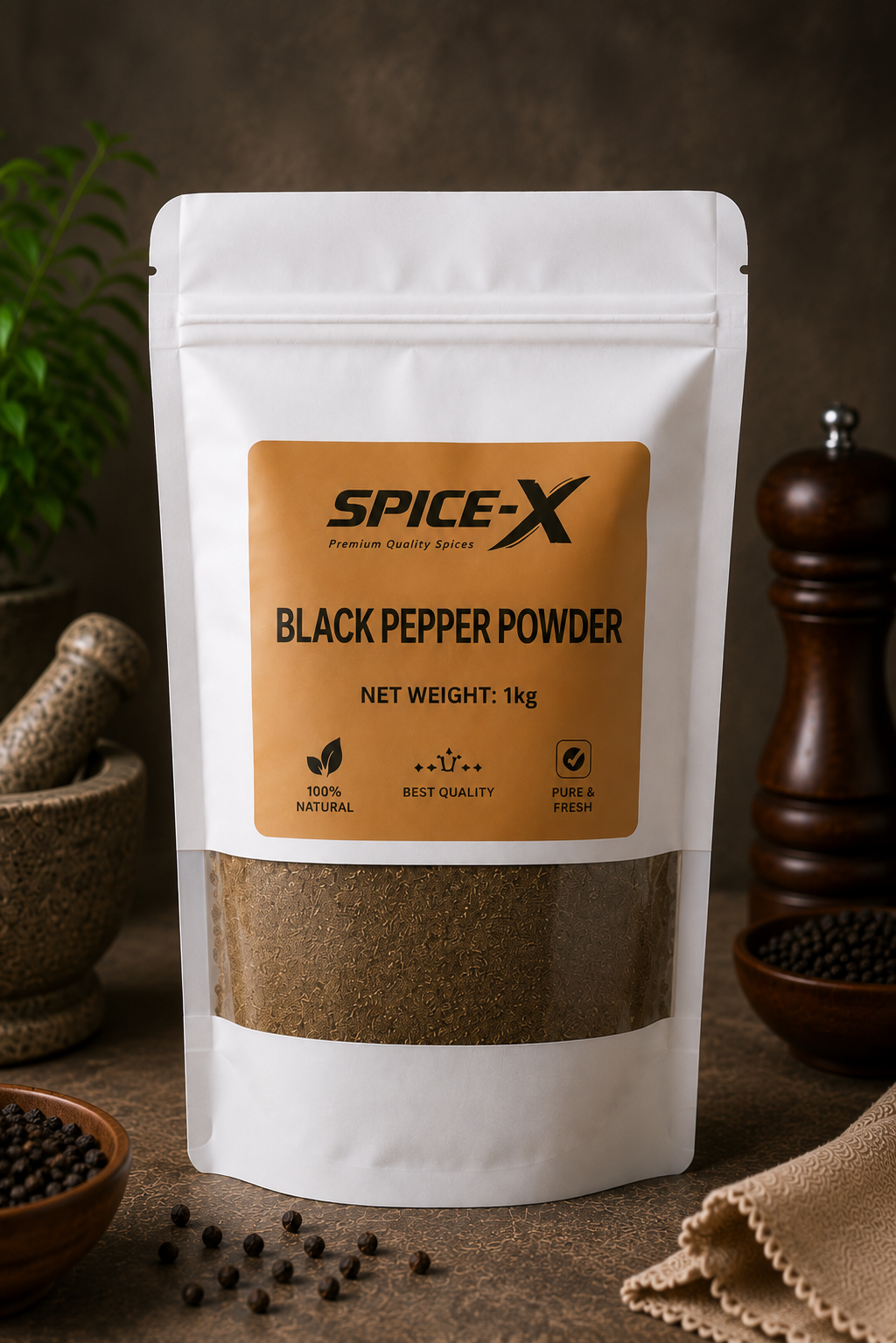 Black Pepper Powder | SPICE-X