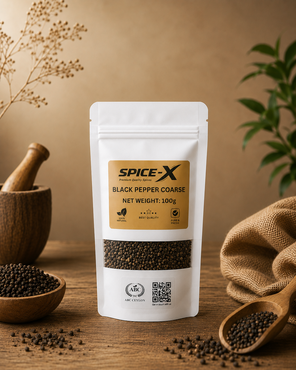 Black Pepper Coarse | SPICE-X