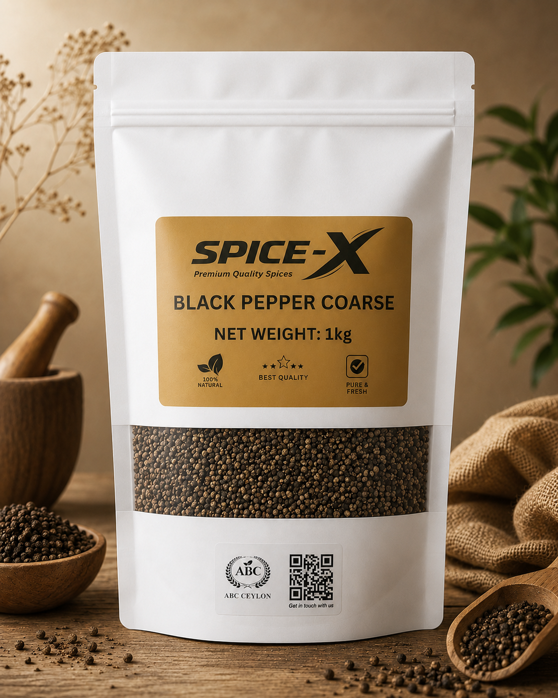 Black Pepper Coarse | SPICE-X