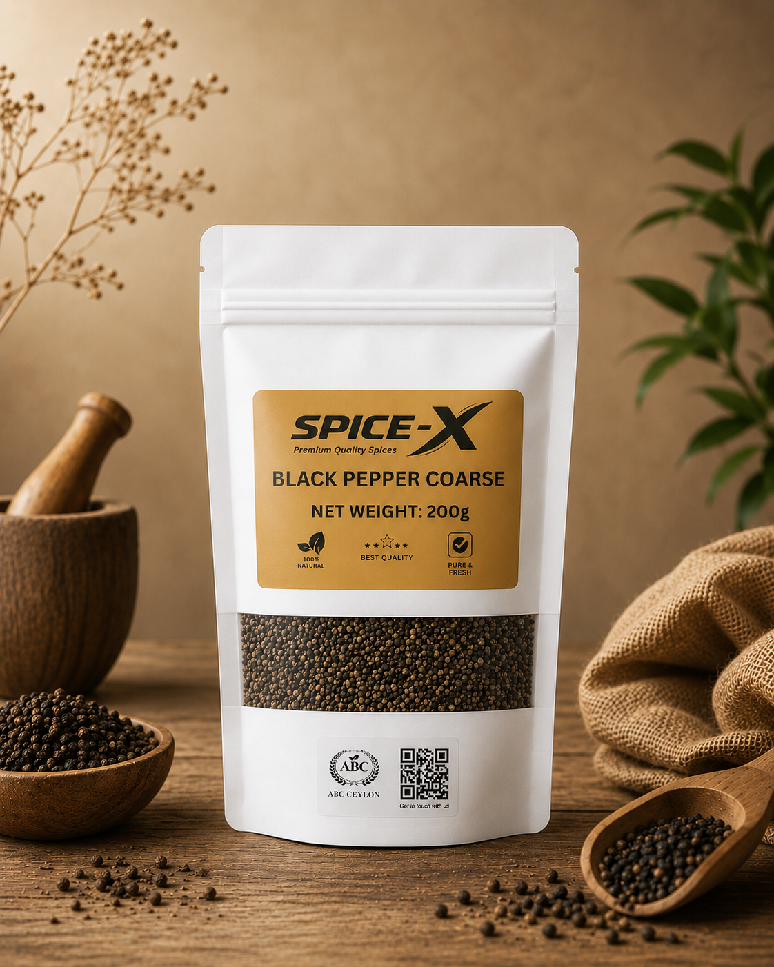Black Pepper Coarse | SPICE-X