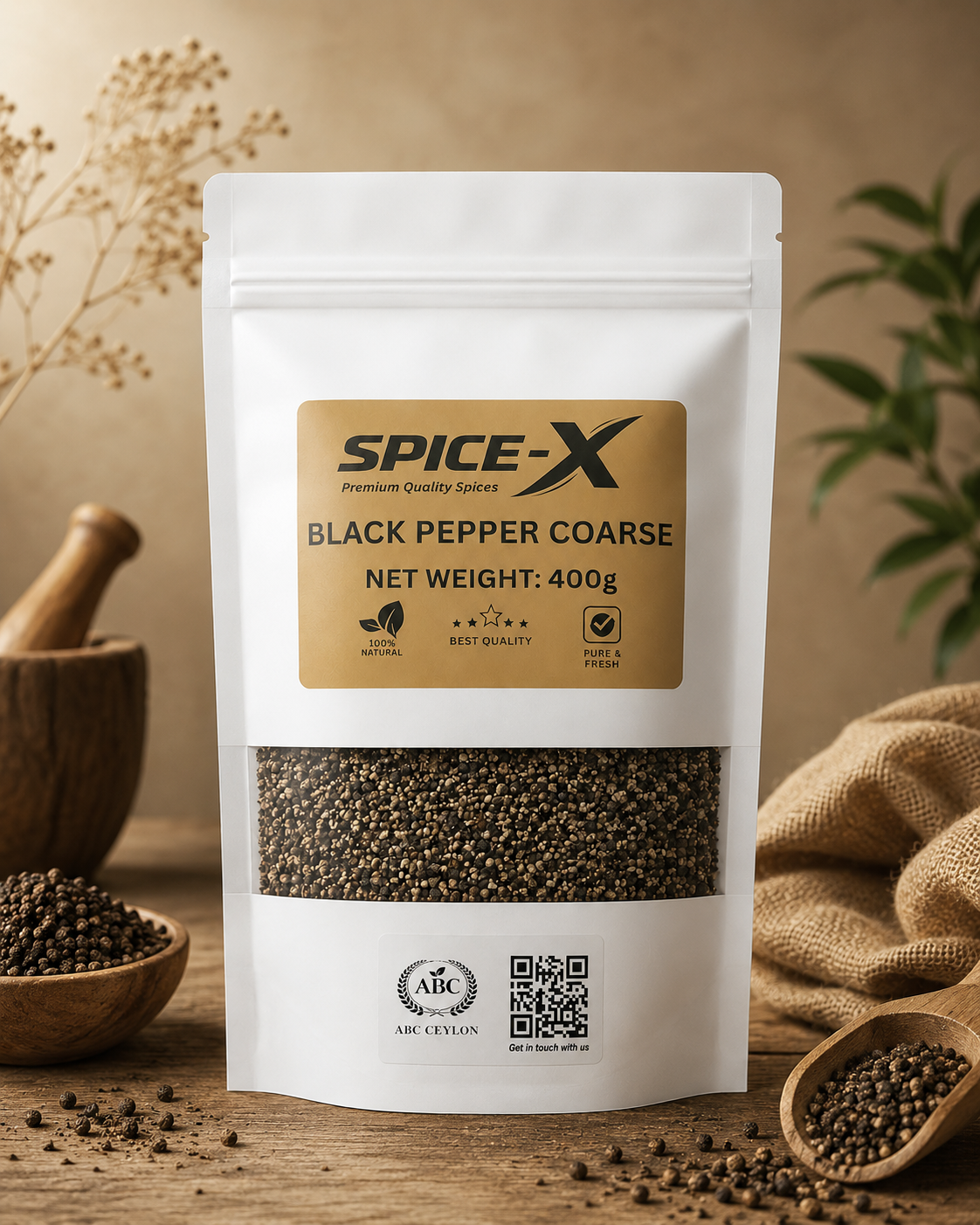 Black Pepper Coarse | SPICE-X