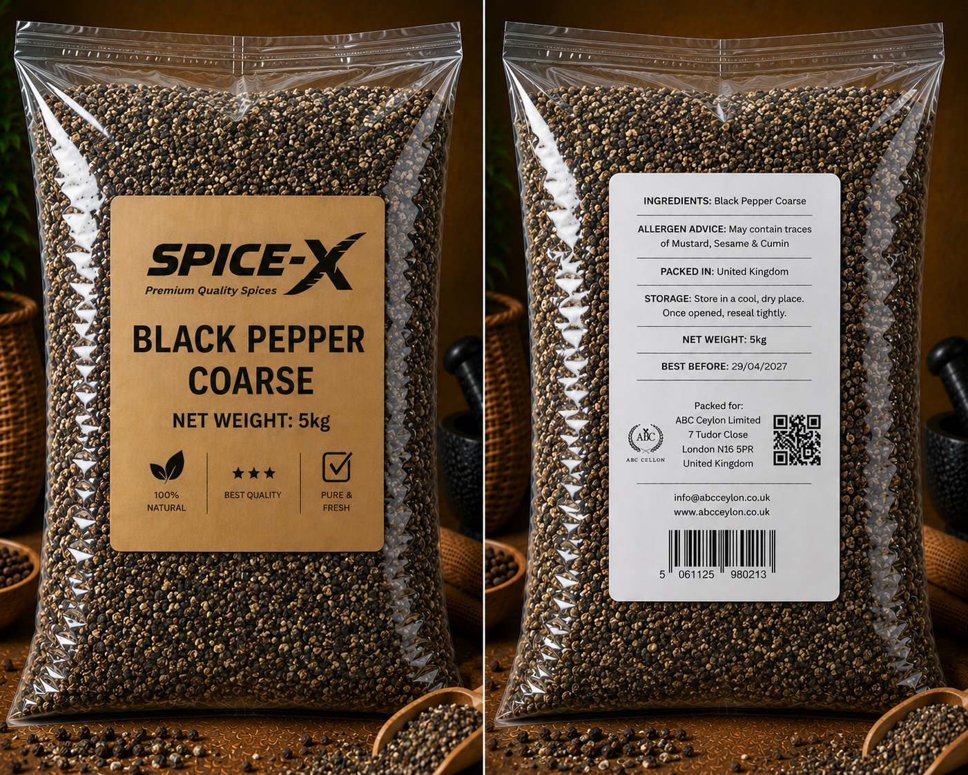 Black Pepper Coarse | SPICE-X