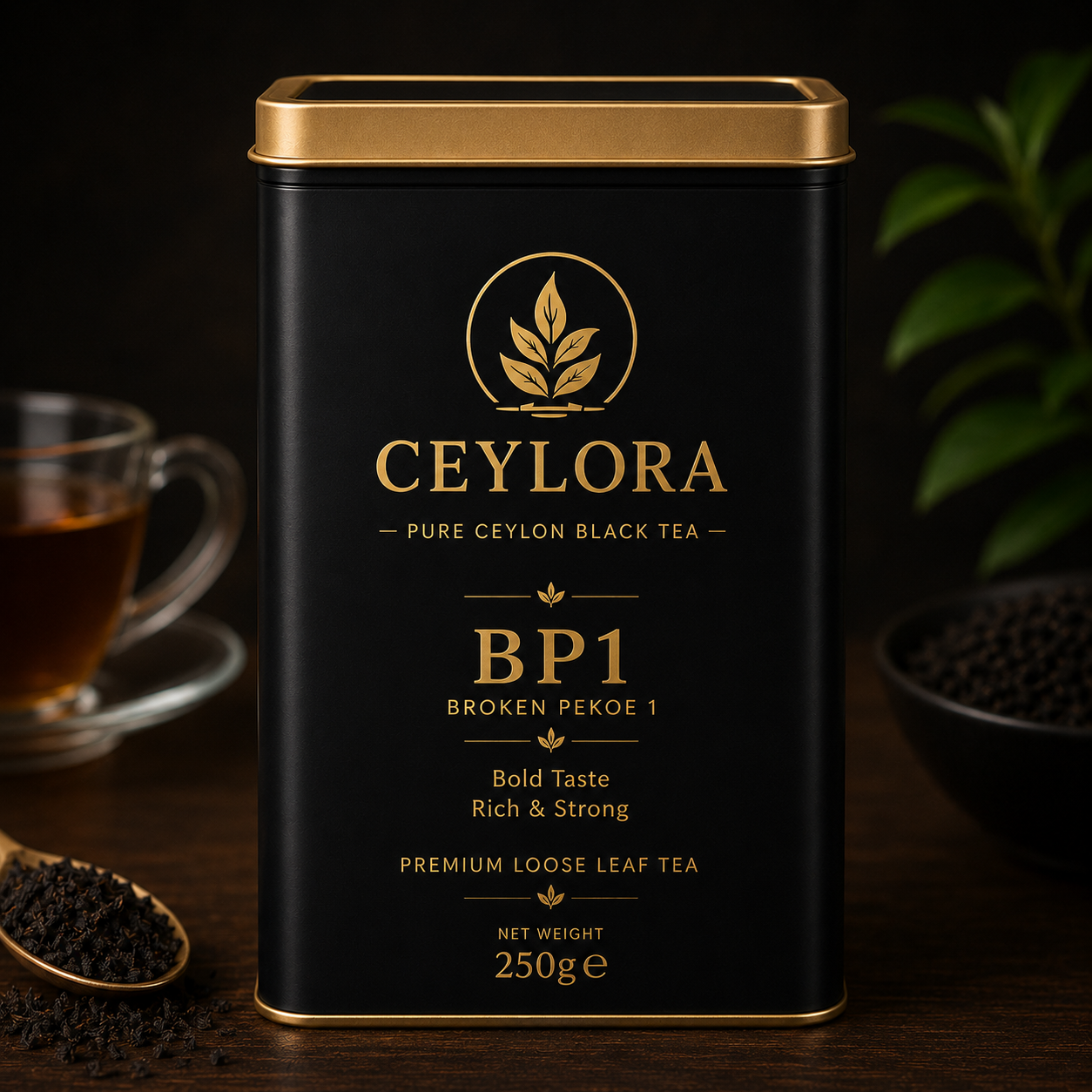 CEYLORA Premium Loose Leaf Black Tea
