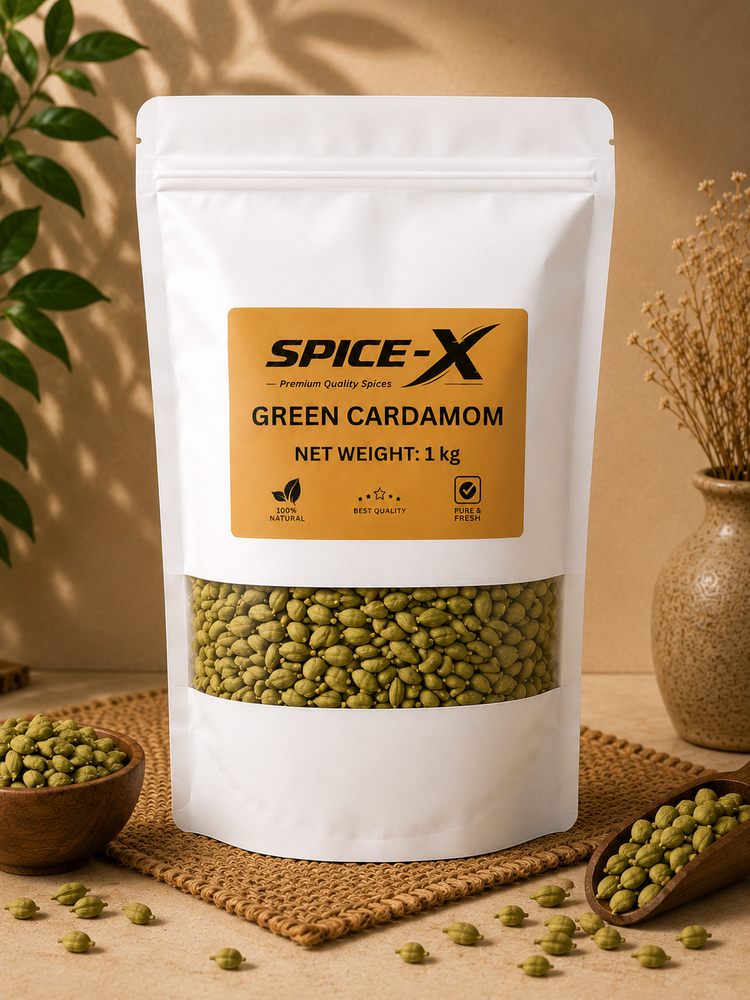 Green Cardamom Pods | SPICE-X