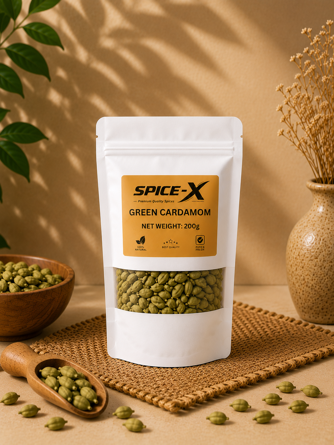 Green Cardamom Pods | SPICE-X