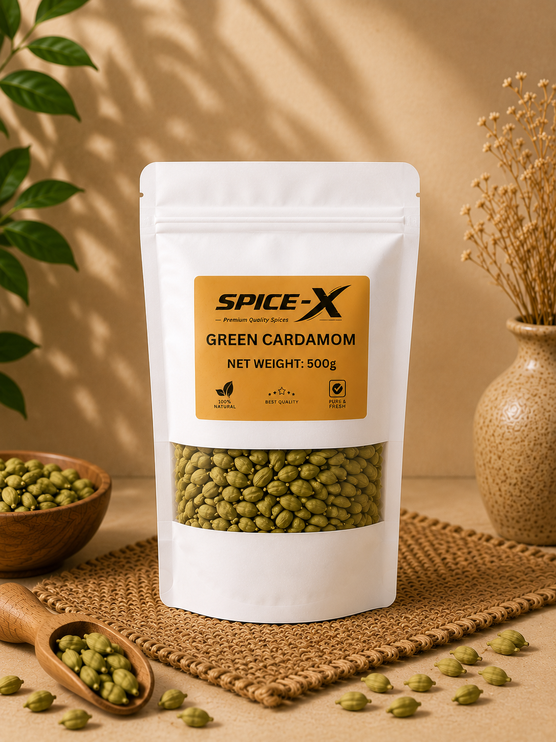 Green Cardamom Pods | SPICE-X