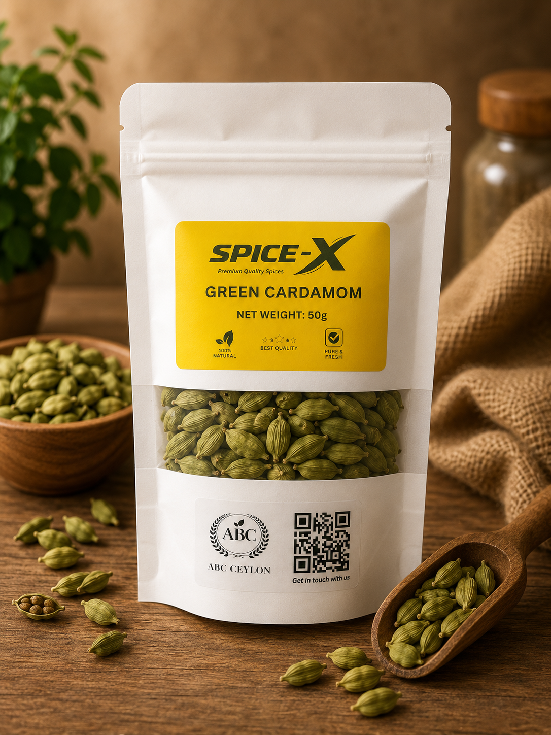 Green Cardamom Pods