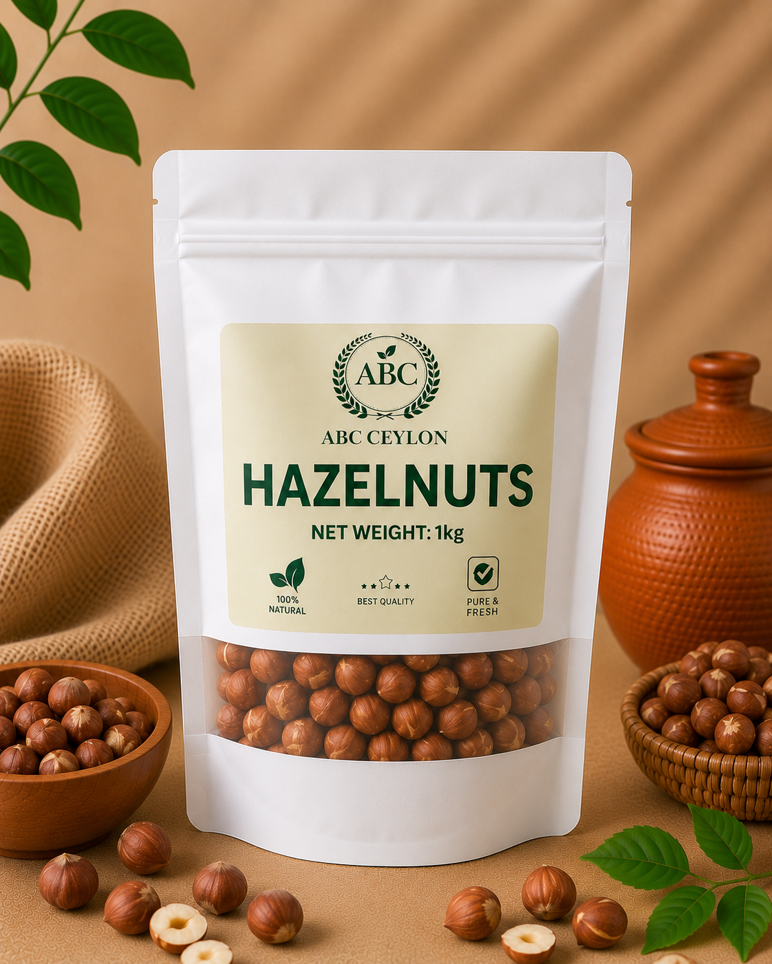 Premium Hazelnuts | ABC Ceylon