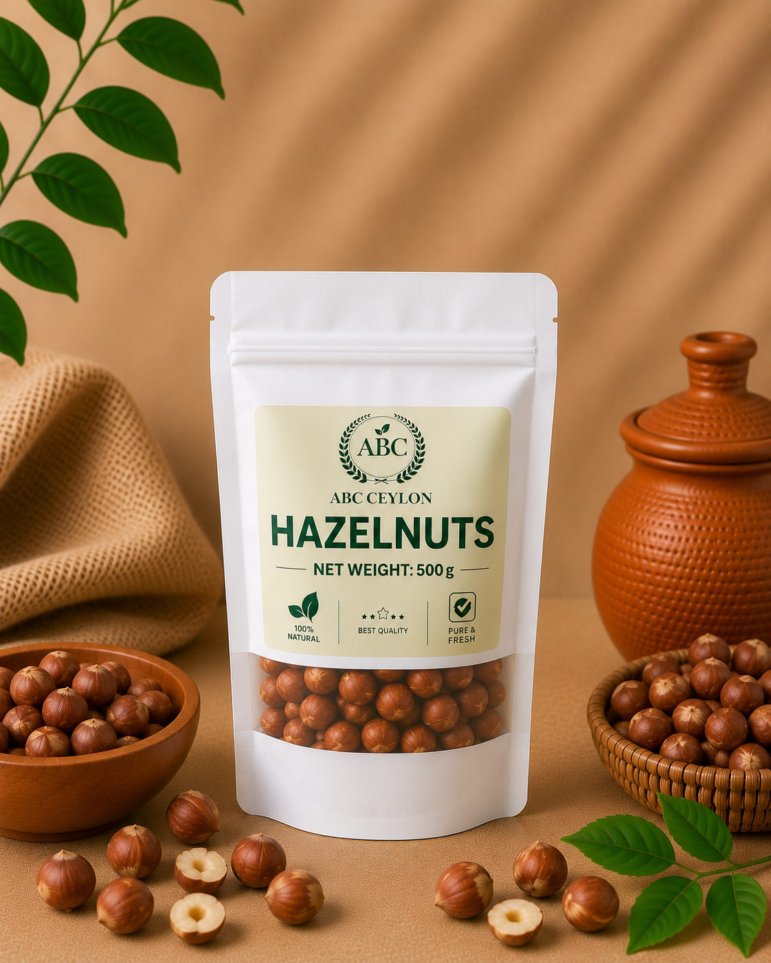 Premium Hazelnuts | ABC Ceylon
