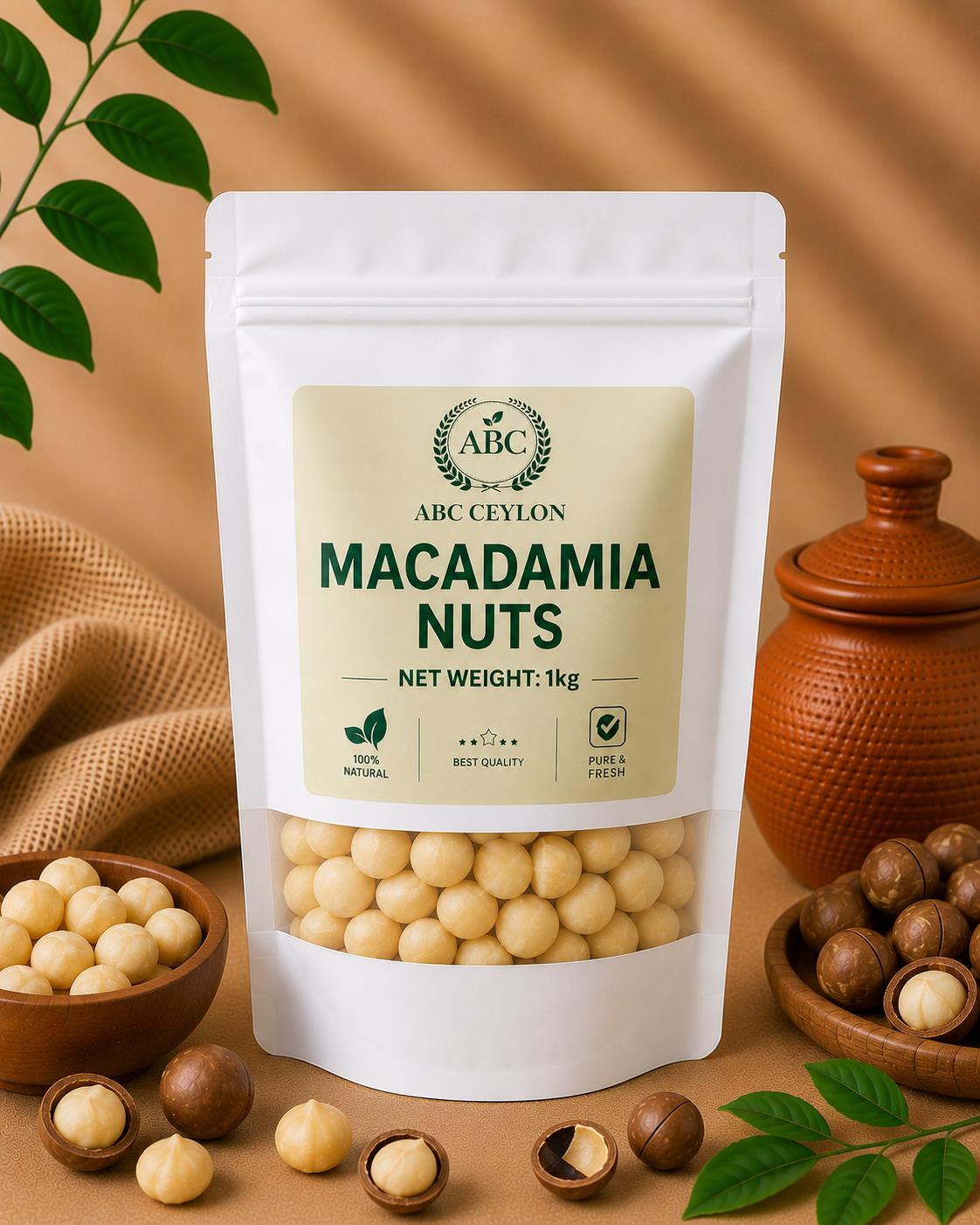 Premium Macadamia Nuts | ABC Ceylon