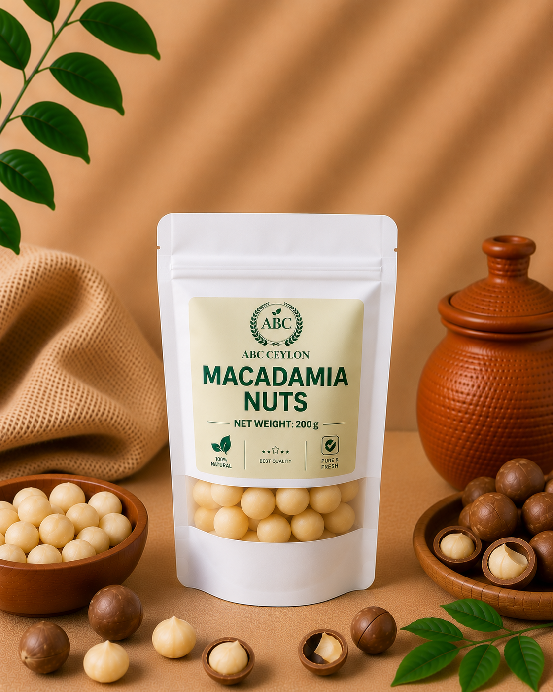 Premium Macadamia Nuts | ABC Ceylon