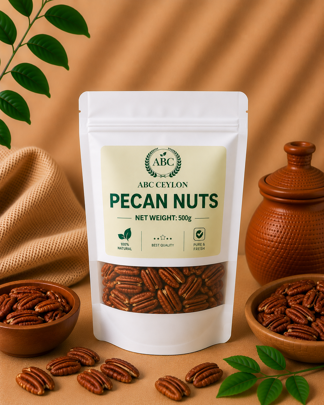 Premium Pecan Nuts | ABC Ceylon