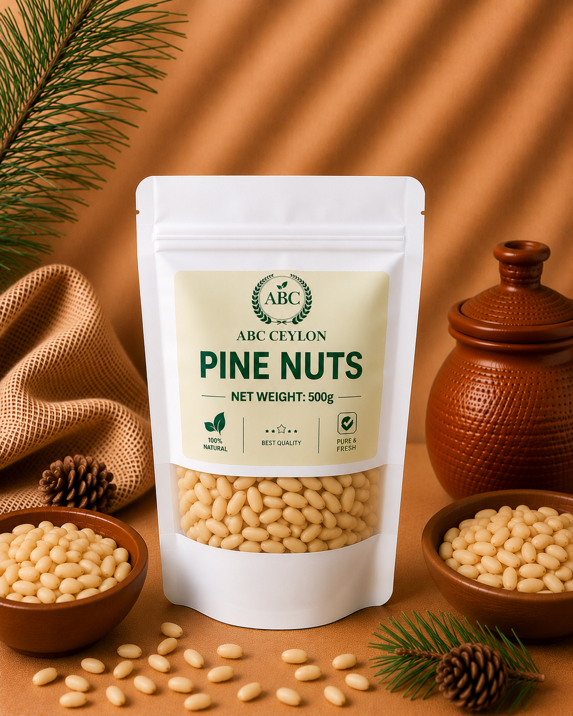 Premium Pine Nuts | ABC Ceylon