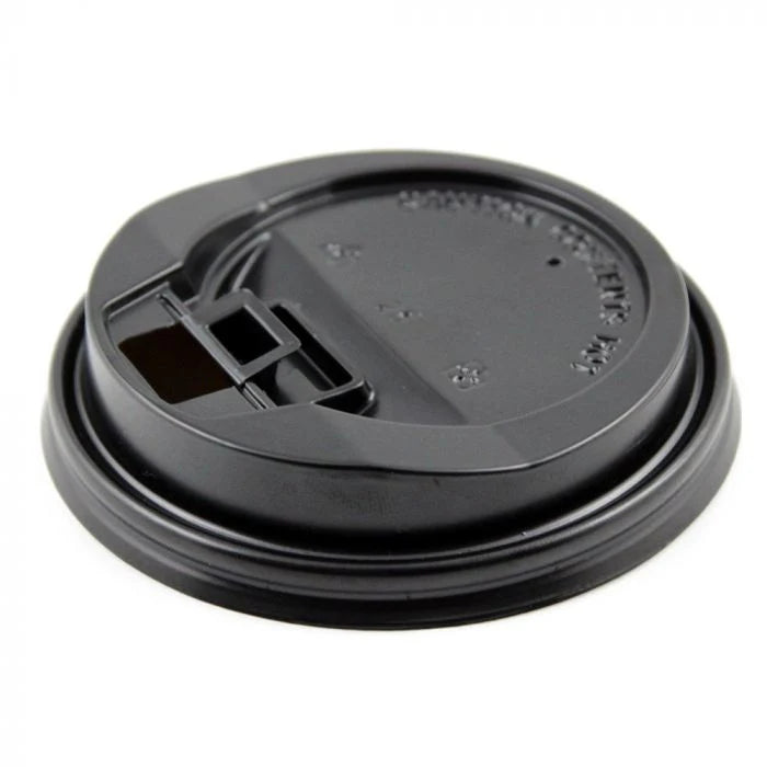 Ripple Wall Compostable Coffee Cups With Sip Through Lids